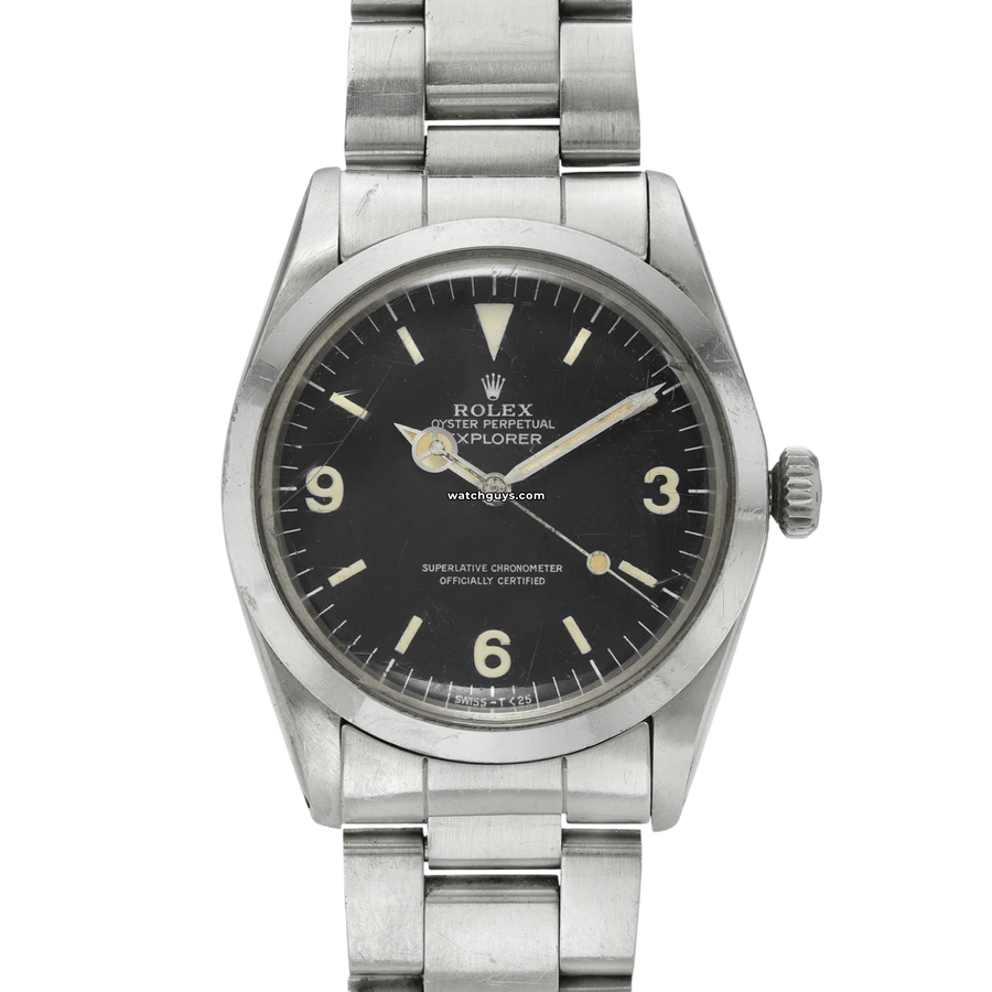 Vintage Rolex Explorer 1016 Black
