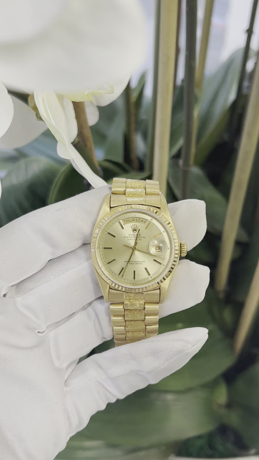 Rolex Day Date 1807 Yellow Gold WatchGuys