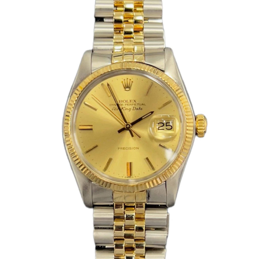Rolex Air King Date 5701 Champagne Dial