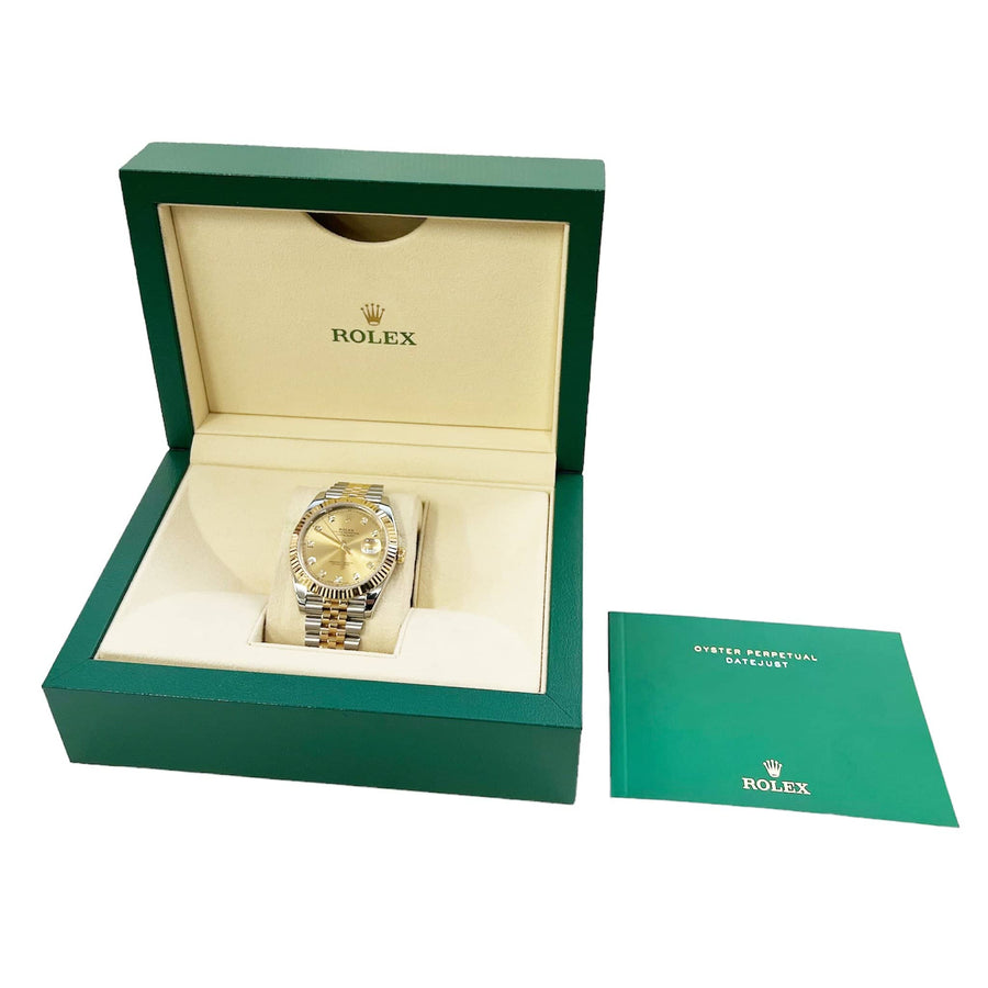 Rolex Datejust 126333 Steel & Yellow Gold Diamond