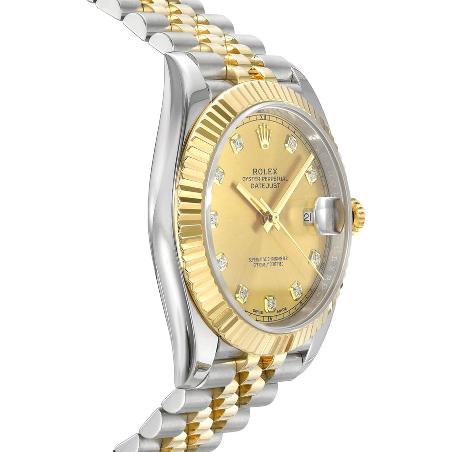 Rolex Datejust 126333 Steel & Yellow Gold Diamond