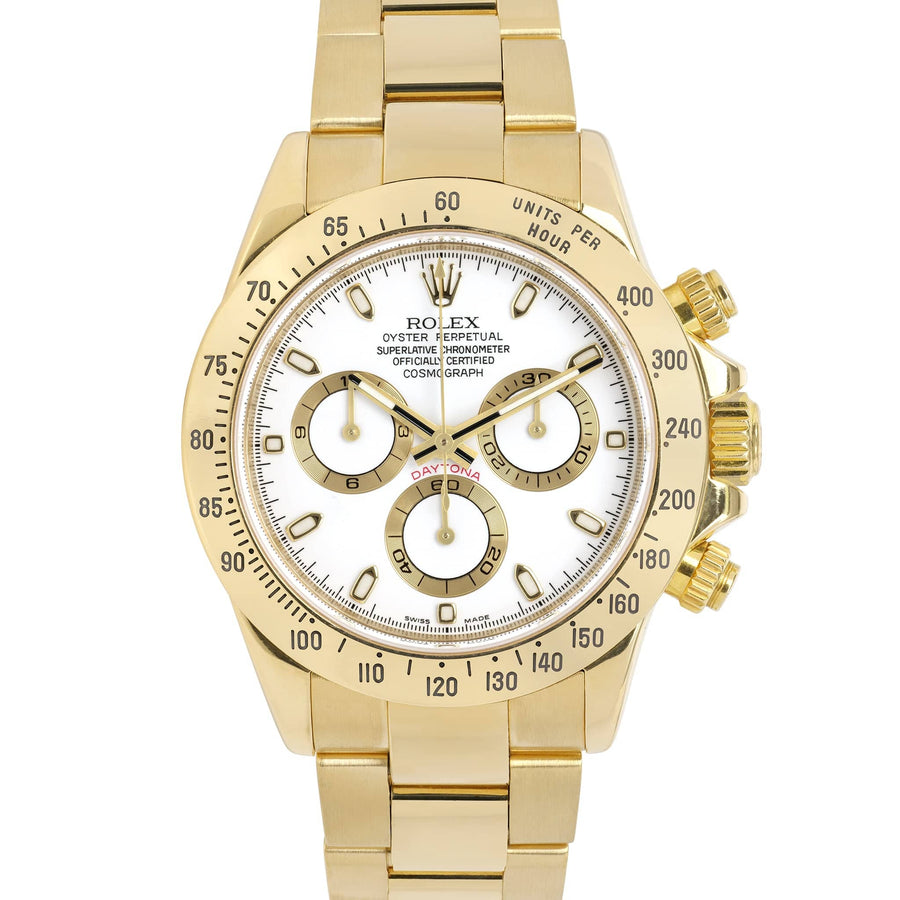 Rolex Daytona 116528 Yellow Gold