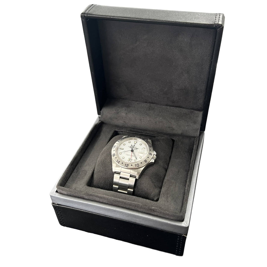 Rolex Explorer II 16570 White Dial