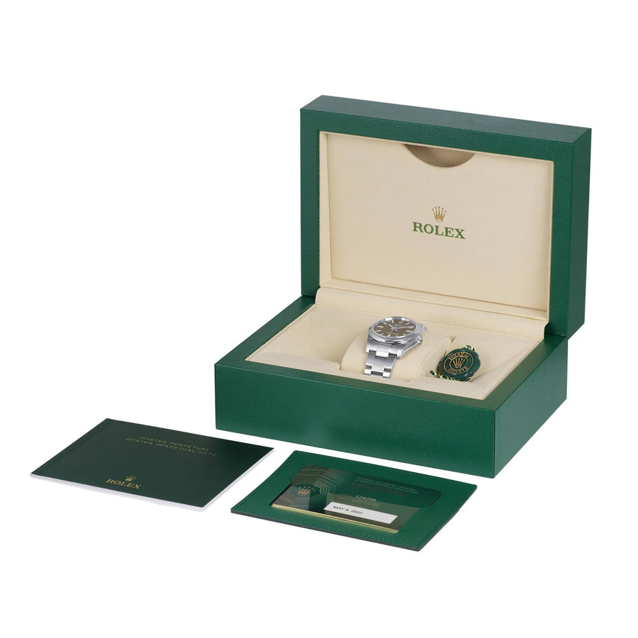 Rolex Oyster Perpetual 124200 Blue Dial