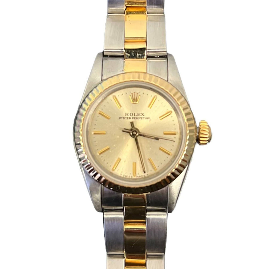 Rolex Oyster Perpetual 67193 Steel & Gold