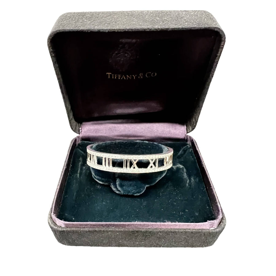 Tiffany & Co. Atlas Diamond Bracelet 18K White Gold