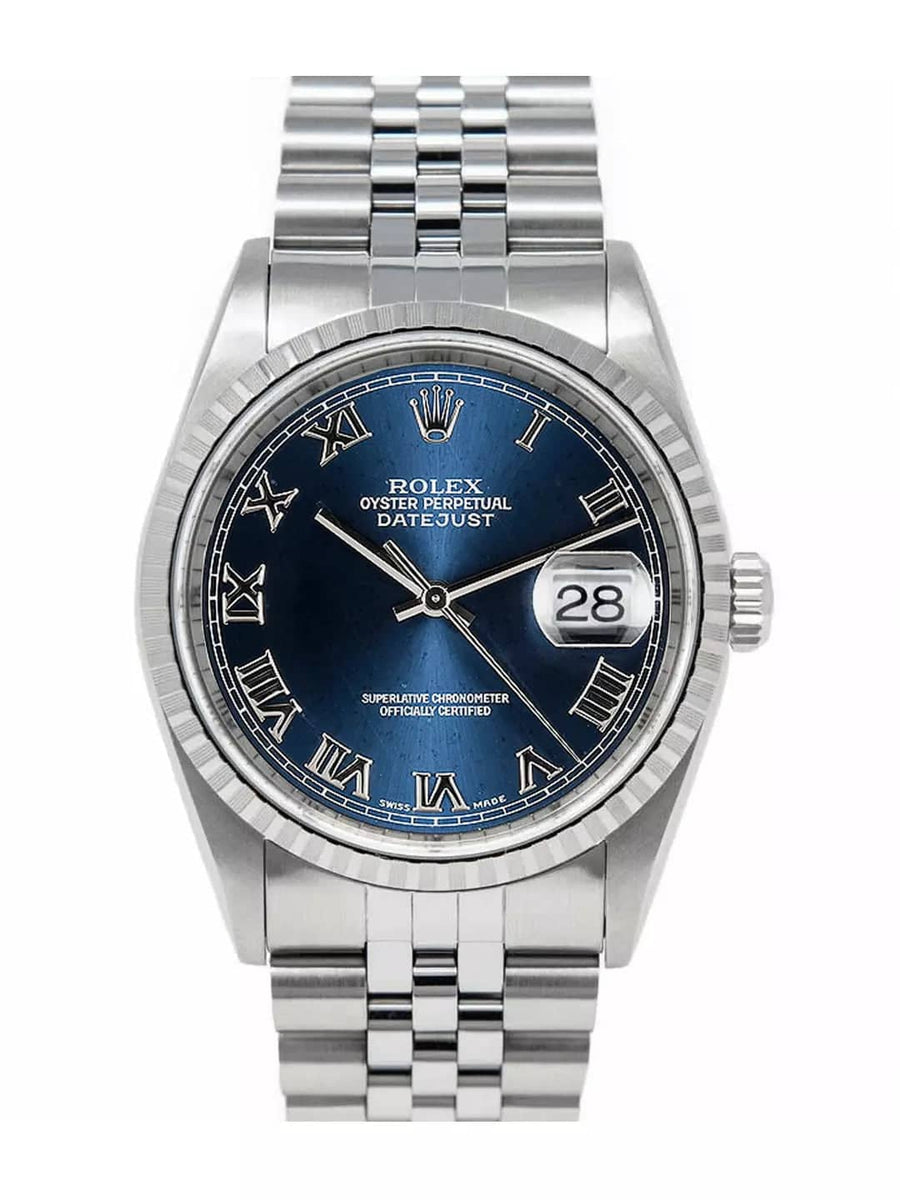 Rolex Datejust 16234 Blue Dial