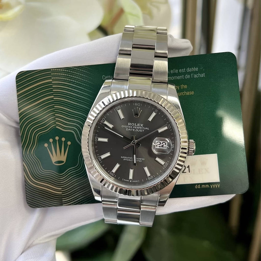 Rolex Datejust 126334 Rhodium Dial